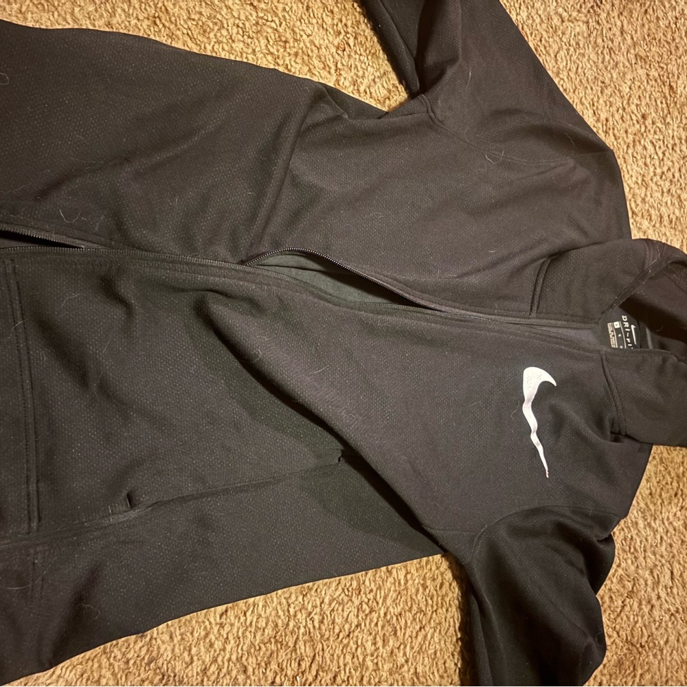 Nike Black Zip-Up Jacket